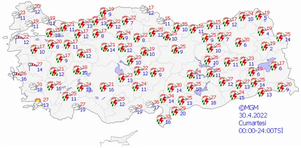 Ramazan Bayramı'nda hava nasıl olacak? 5 günlük hava durumu açıklandı | Yağmur ve soğuk hava geliyor - 8