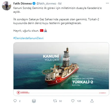 Son dakika: Yeni rezervler için görevde! Kanuni Sondaj Gemisi Karadeniz'e açıldı! - 5