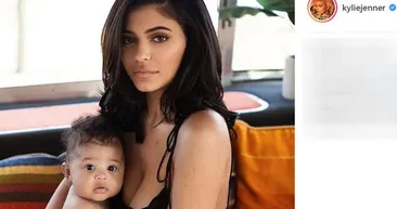 Kylie Jenner’ın instagram paylaşımı rekor kırdı!