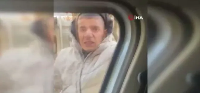 Fatih’te değnekçi sürücüye saldırdı: O anlar kamerada