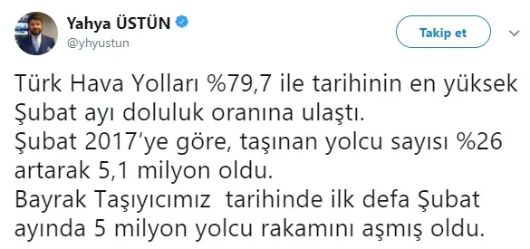 THY'den tarihi rekor: 5 milyonu aştı - 1