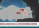 Bingölde 4,1 büyüklüğünde deprem!