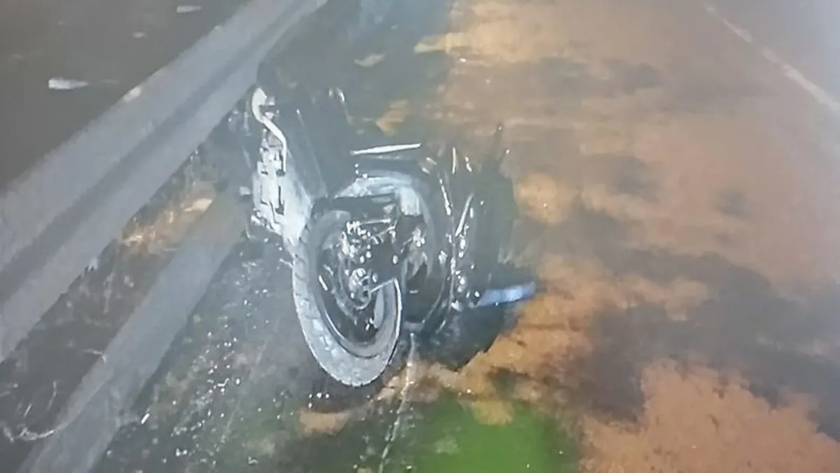 Bursa'da motosiklet kazasında 1 ölü!