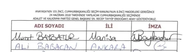 Ali Babacan'dan tarihe geçen ilkesizlik! Hem Erdoğan için imza attı hem de muhalefete destek verdi - 9