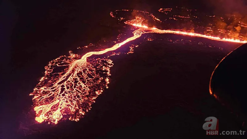 İzlanda'da yanardağ faciası! Lavlar yerleşim yerine ulaştı! Ülkede kırmızı alarm 8