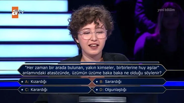 Milyoner’de 100 bin TL’lik soru şoke etti! O ülkenin de milli marşında Türk kelimesi geçiyormuş...