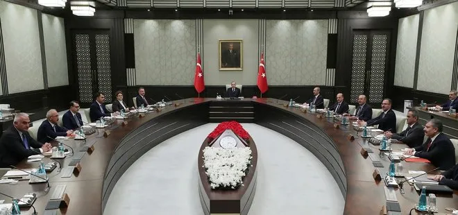 Başkan Erdoğan liderliğindeki Kabine Toplantısı sona erdi