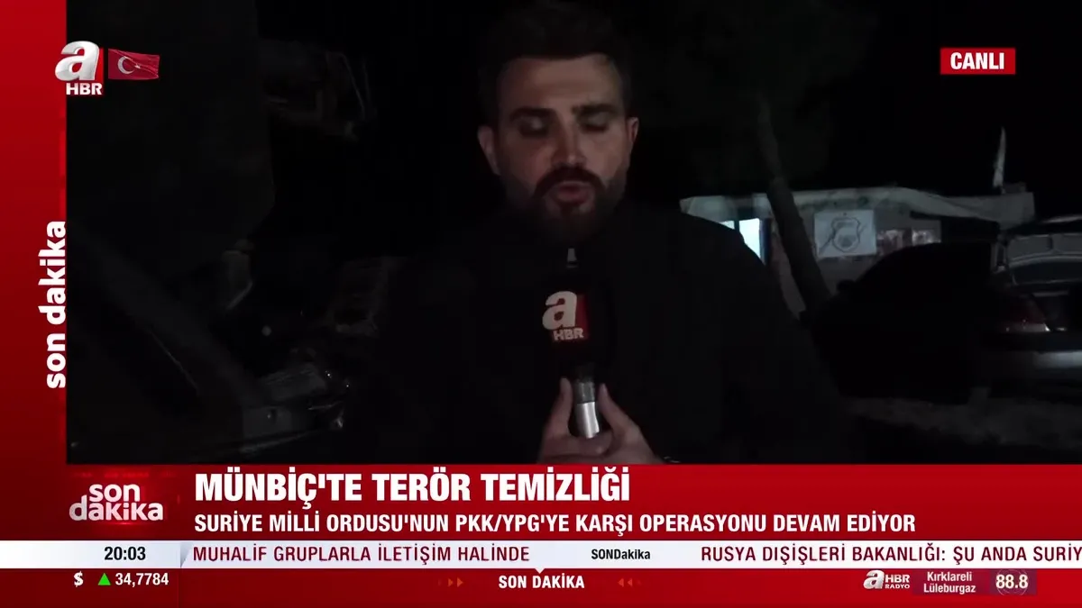 A Haber kritik bölge Münbiç'te!