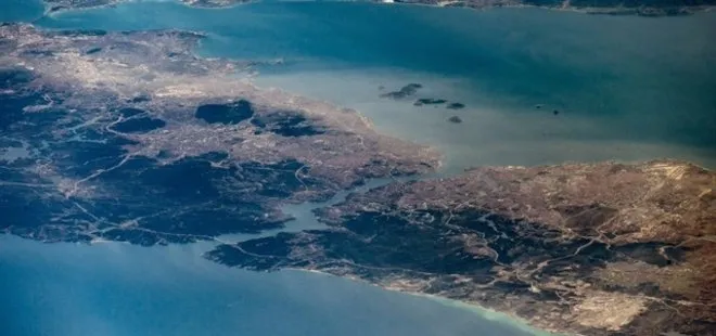 Uzay istasyonundan İstanbul böyle görüntülendi