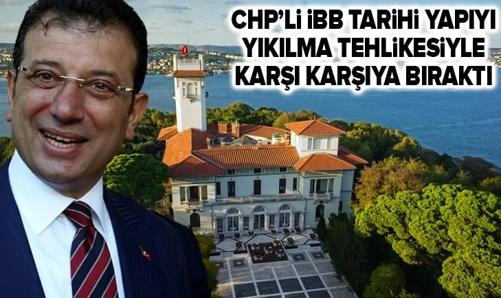 CHP'li İBB tarihi yapının altını oydu!