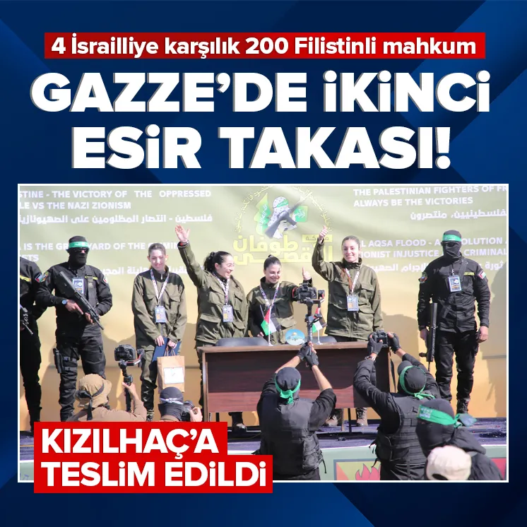 Gazzede ikinci esir takası!