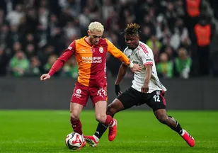 Dev derbiye aslan damgası! Galatasaray Beşiktaş'ı tek golle devirdi