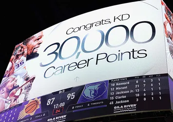 Kevin Durant NBA tarihine geçti!