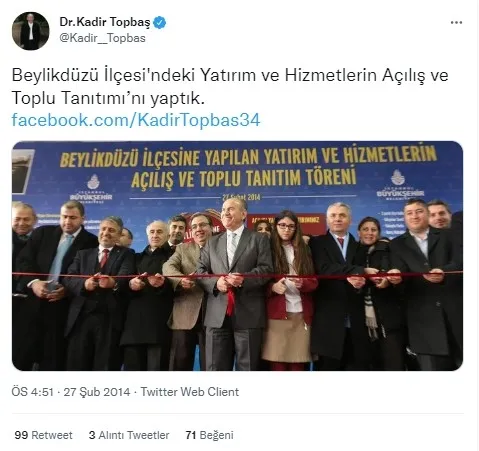 Ekrem İmamoğlu’nun algısını arşiv çürüttü! AK Parti ziyaret etmedi yalanı bu video ve paylaşımla ifşa oldu! Kadir Topbaş detayı...