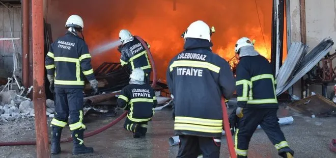 Kırklareli’nde korkutan yangın! Mahsur kalan 15 kişi pencereden tahliye edildi