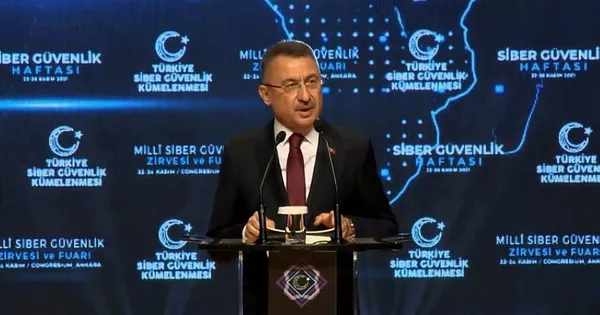 Cumhurbaşkanı Yardımcısı Fuat Oktay’dan flaş açıklama! Siber vatanı korumak topraklarımızı korumak kadar önemli