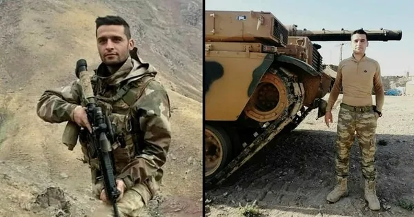 Kahraman Türk askeri silah arkadaşları zarar görmesin diye bacağını feda etti - 3