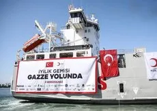 Yardım gemisi Gazze için yola çıkıyor