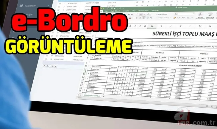 e-Bordro görüntüleme ekranı 15 Mayıs 2019! e-Bordro görüntüleme nasıl yapılır?
