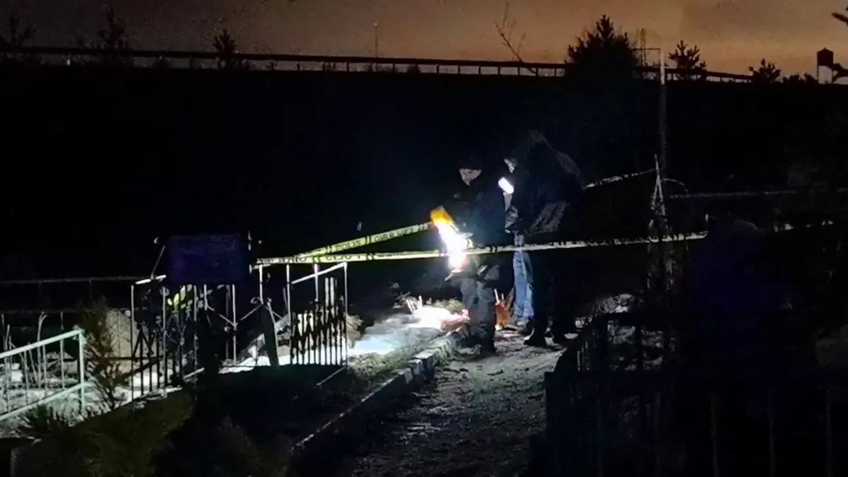 Mezarlıkta kan donduran dehşet! Çöp poşetinden çıktı