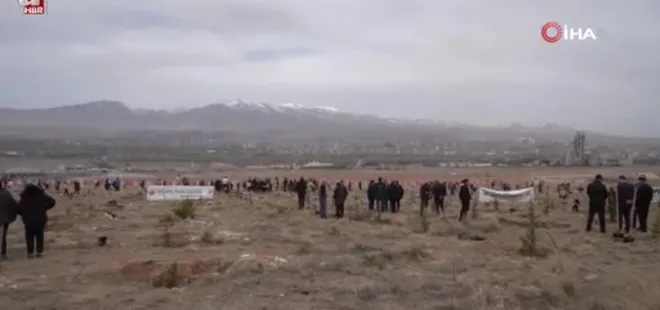 Niğde'de Orman Haftası'nda bin fidan toprakla buluşturuldu