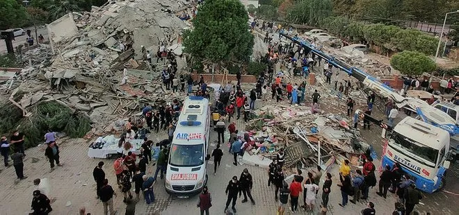 İzmir’deki deprem bölgesinde 3 bin 52 personel görevde