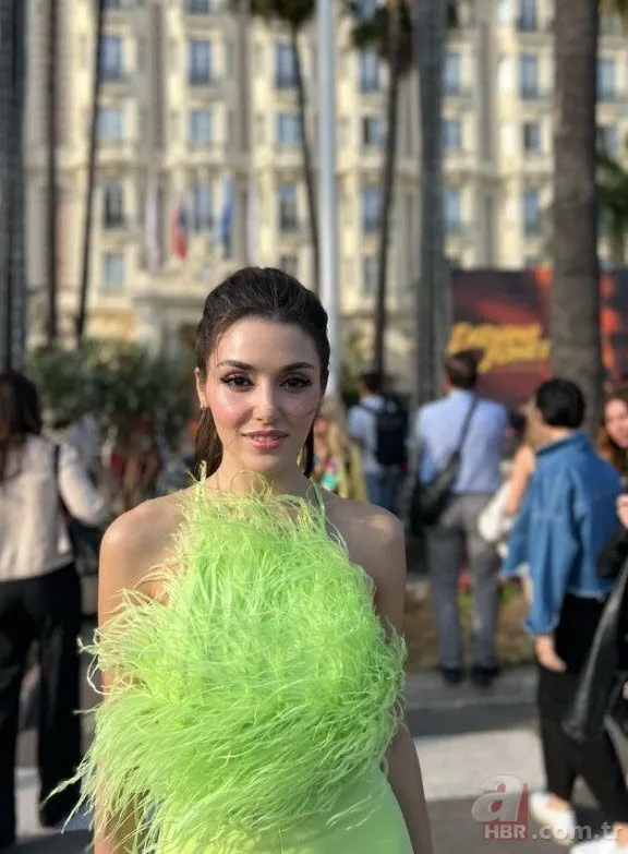 Cannes Film Festivali Hande Erçel’e yaradı! Hakan Sabancı ile pozları sosyal medyayı salladı