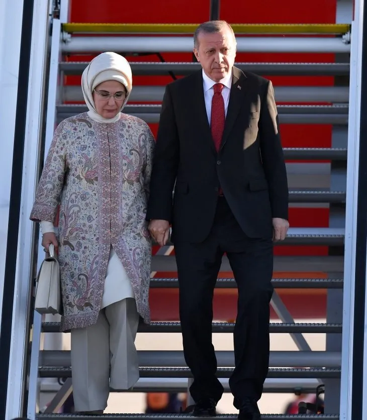 Cumhurbaşkanı Erdoğan, G20 için Almanya’da