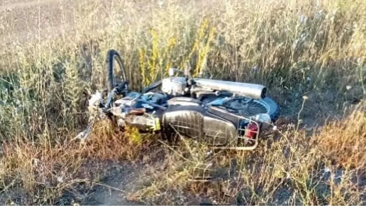 Motosiklet kazasında yaralanan sürücü kurtarılamadı
