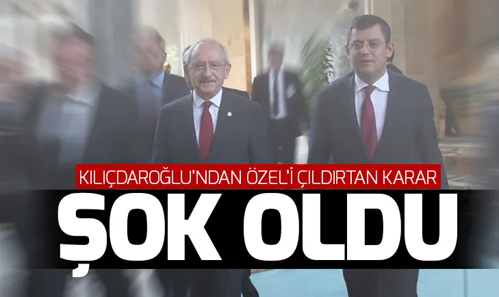 Özgür Özelden Kılıçdaroğlunun belirlediği adaya tepki: Şok oldum