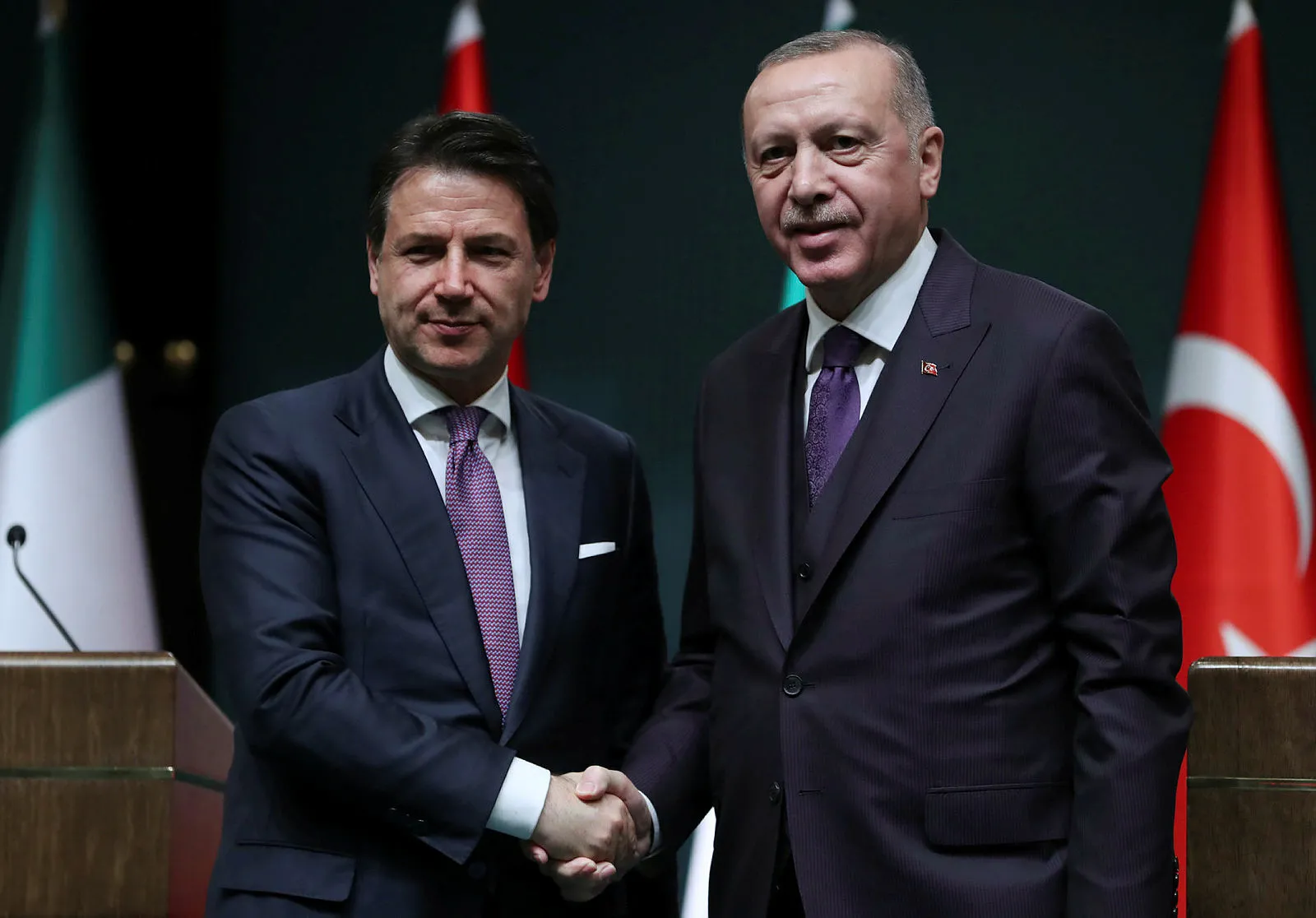 Son dakika: Başkan Erdoğan'dan İtalya Başbakanı Conte ile kritik görüşme!