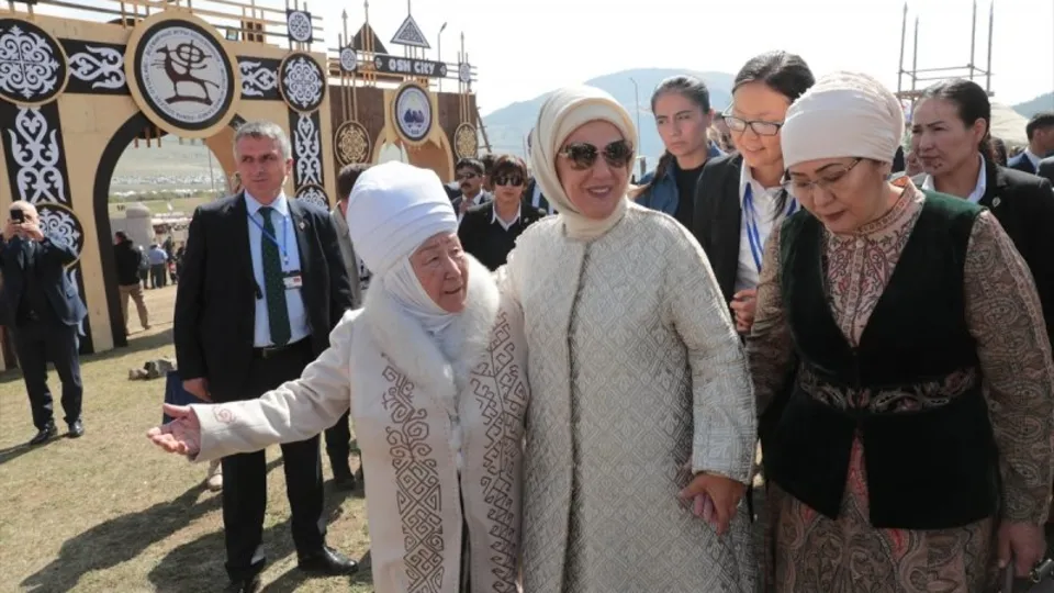 Emine Erdoğan Kırçın Yaylası'nda