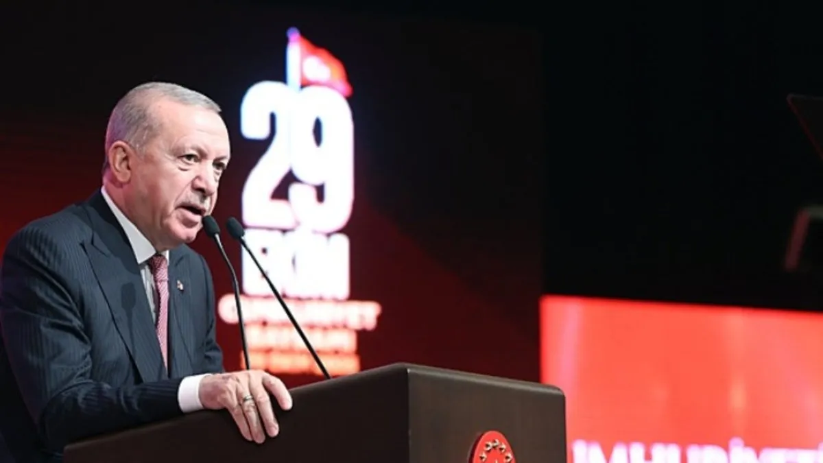 Başkan Erdoğan'dan Cumhuriyet'in 102. yıl dönümünde net mesaj: Terörün sıfırlandığı bir Türkiye olacak