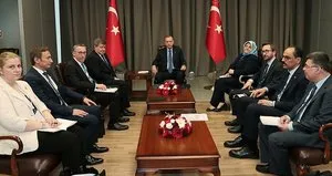 Başkan Erdoğan’dan önemli kabul
