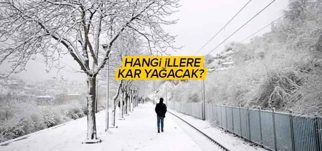 İstanbul ve Ankara’ya kar yağacak mı? Meteoroloji’den peş peşe uyarı! İşte 5 günlük hava durumu | Marmara’yı fırtına vuracak