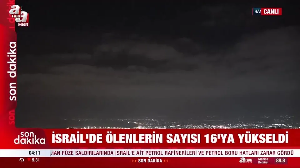 İsrail’de siren sesleri! Tel Aviv ve Hayfa’da yeni füze saldırısı