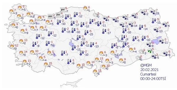 1613500786972.jpg Meteoroloji'den kar yağışı sonrası İstanbul için son dakika uyarısı geldi! Perşembeden itibaren dikkat! 5 günlük hava durumu - 10