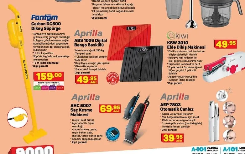 A101 15 Ekim 2020 aktüel ürünler kataloğu: Yeni kampanya ...