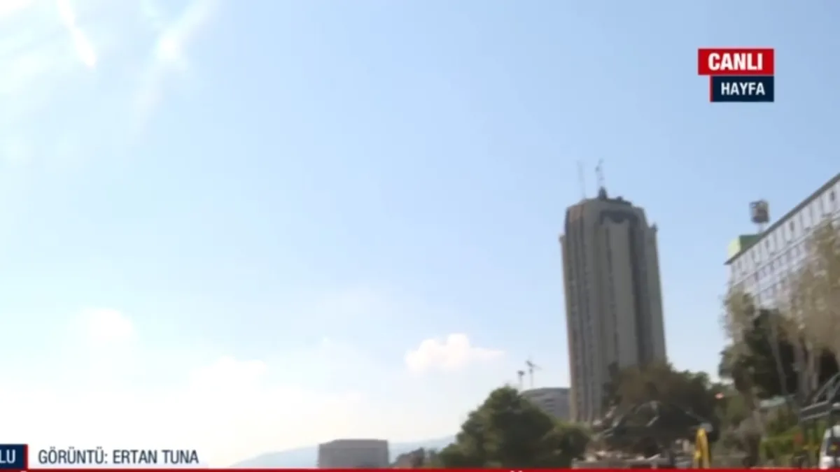 A Haber savaş hattında! Mossad karargahına balistik füzeli saldırı