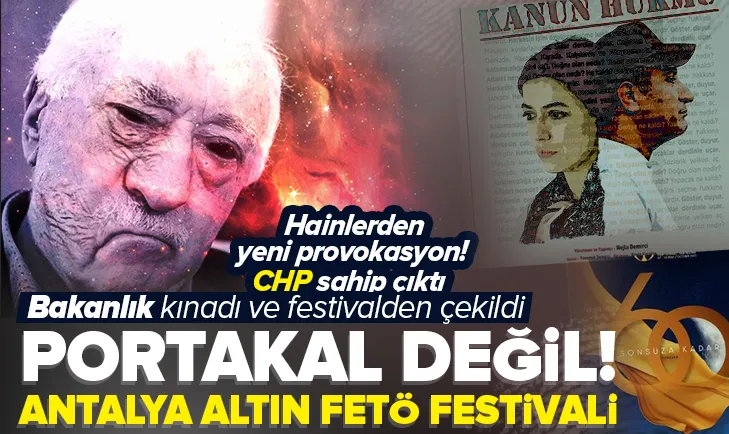 Bakanlık Altın Portakal’dan çekildi