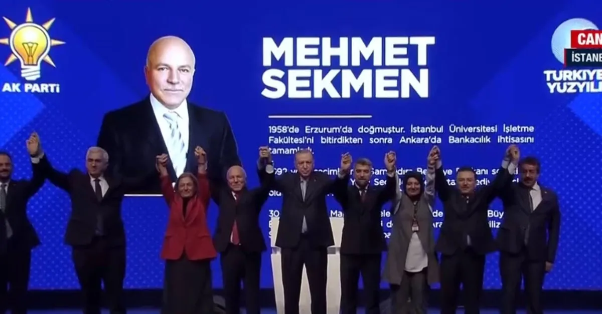 AK Parti Erzurum adayı Mehmet Sekmen