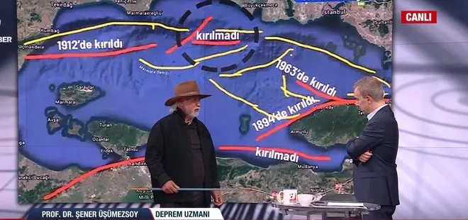 Deprem Uzmanı Prof. Dr. Şener Üşümezsoy A Haber’de! 6 üstü deprem ihtimali artık yok