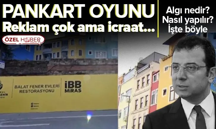 İBB’nin pankart ile hizmet oyunu! AK Parti’nin projesini sahiplenmeye kalktı