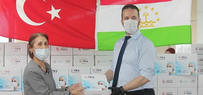 TİKA’dan Tacikistan’a corona virüs yardımı!