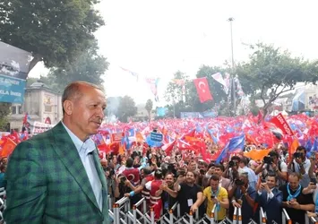 Erdoğan'dan Eyüp Sultan'da dua