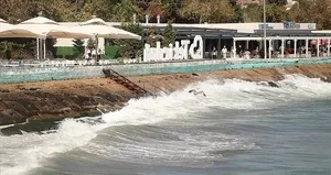 Tekirdağ’da deniz ulaşımına poyraz engeli!