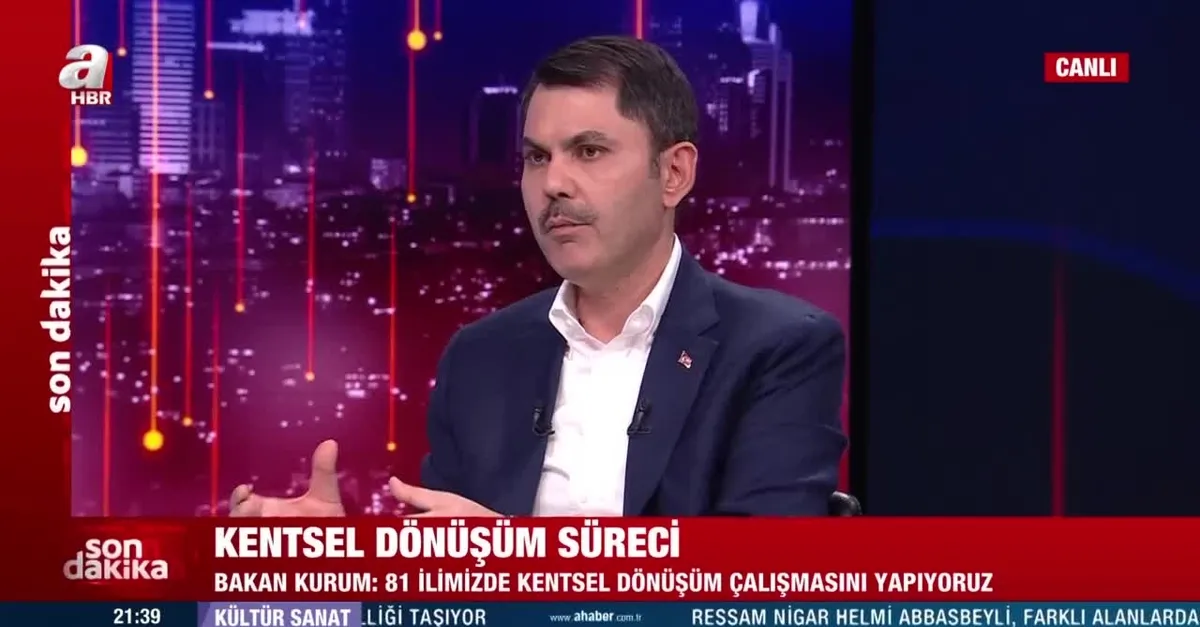 20 soruda 'Yarısı bizden' kampanyası! Bakan Murat Kurum A Haber ekranlarında tek tek açıkladı