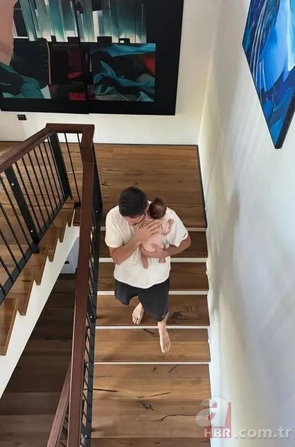 Gizem Karaca minik kızıyla paylaştı! "Son 3 ayımız" 9