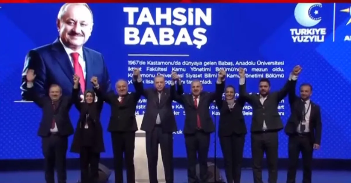AK Parti Kastamonu adayı Tahsin Babaş oldu