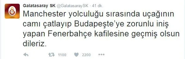 Galatasaray ve Beşiktaş'tan Fenerbahçe'ye mesaj - 1